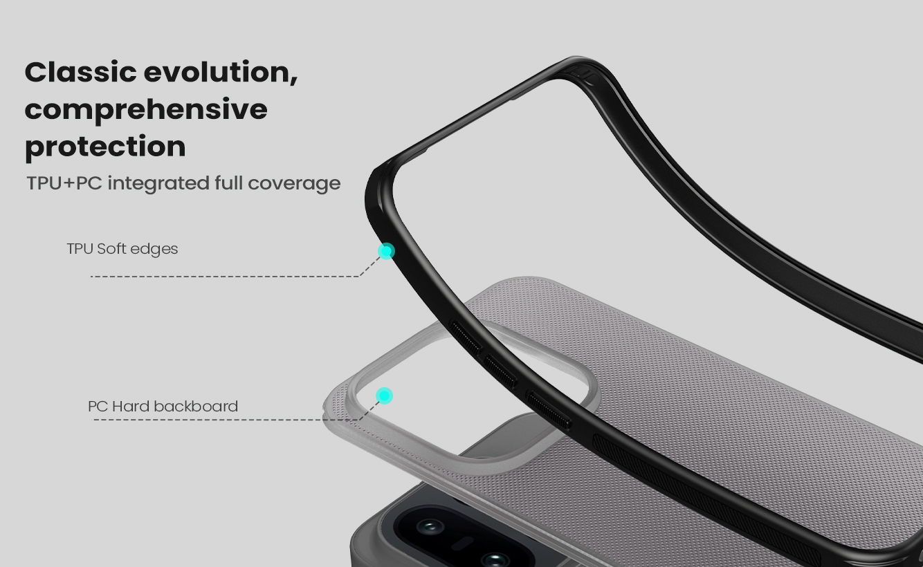 Чехол-крышка NILLKIN для Oneplus 15 (серия Frosted shield Pro Clear)